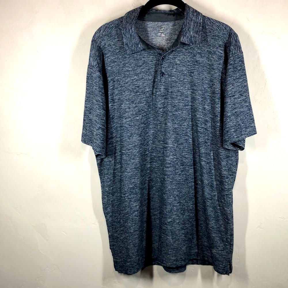 Energy Zone blue performance polo size large